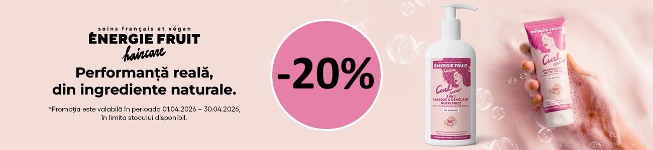 Energie Fruit 20% Reducere Aprilie