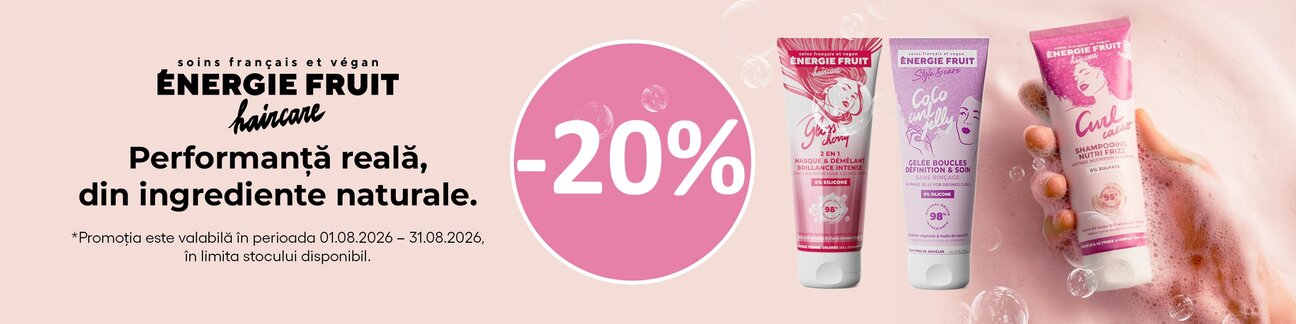 Energie Fruit 20% Reducere August