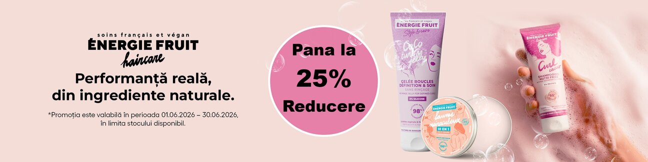 Energie Fruit Pana la 25% Reducere Iunie