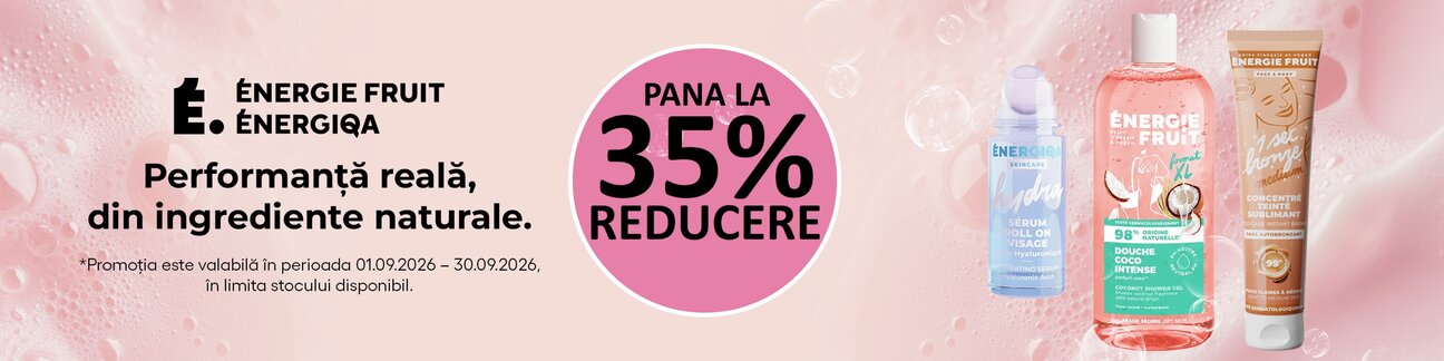 Energie Fruit Pana la 35% Reducere Septembrie