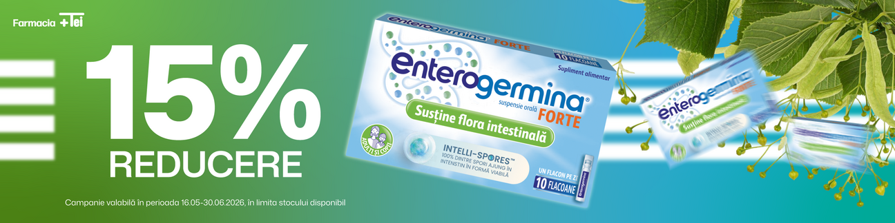 Enterogermina 15% Reducere Mai-Iunie