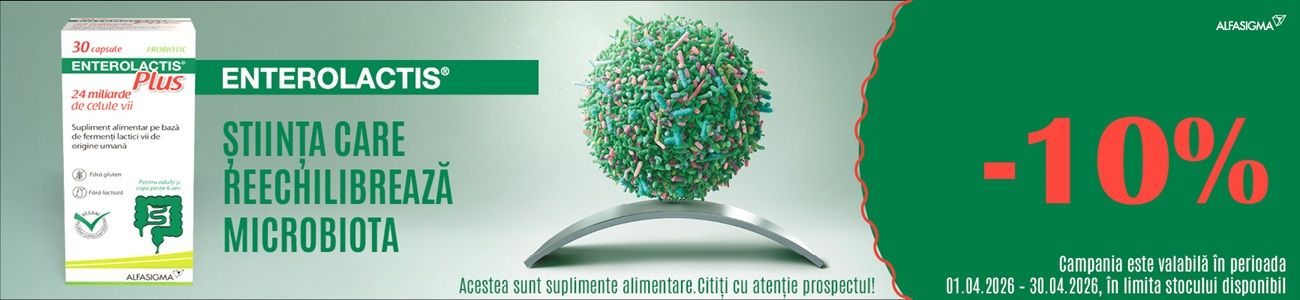 Enterolactis 10% Reducere Aprilie