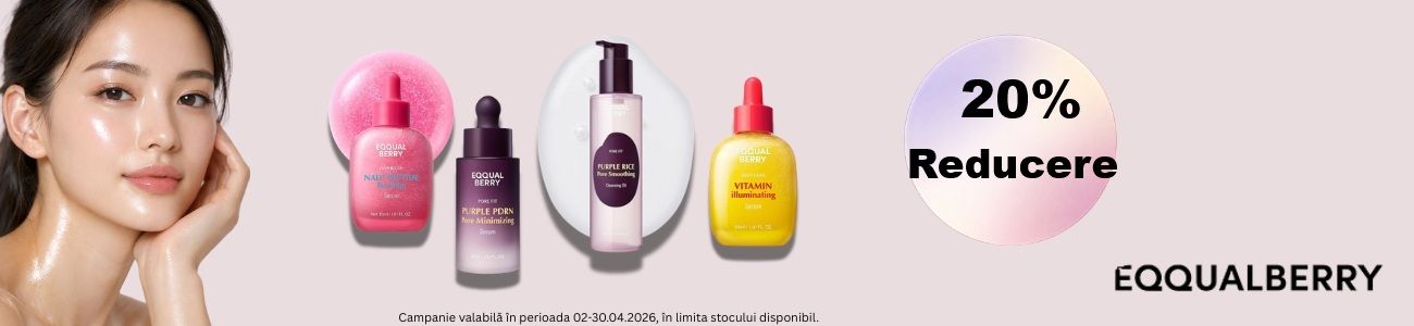 EQQUALBERRY 20% Reducere Aprilie