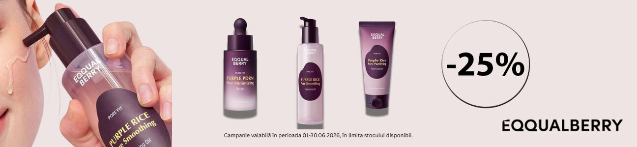 EQQUALBERRY 25% Reducere Iunie