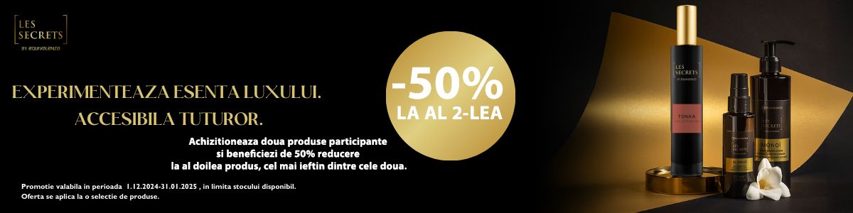 Equivalenza 1+50% Reducere la al doilea Decembrie-Ianuarie