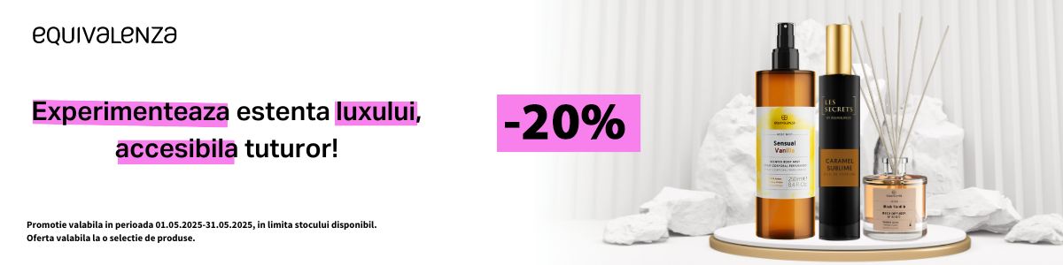 Equivalenza 20% Reducere Mai