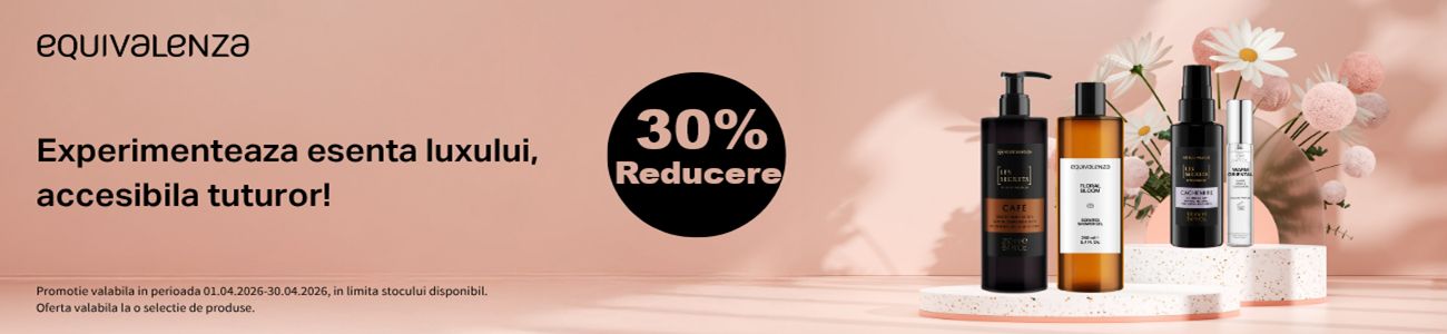 Equivalenza 30% Reducere Aprilie