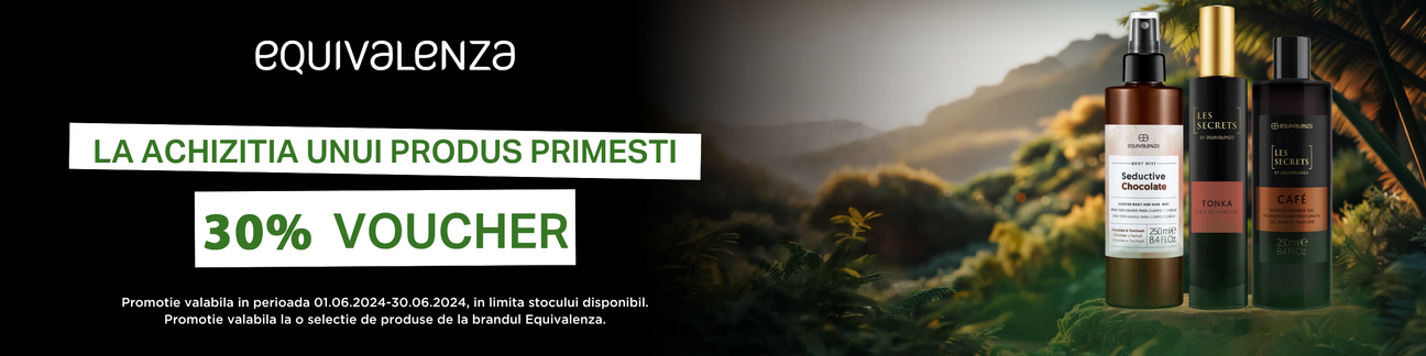 Equivalenza 30% Voucher in cos Iunie