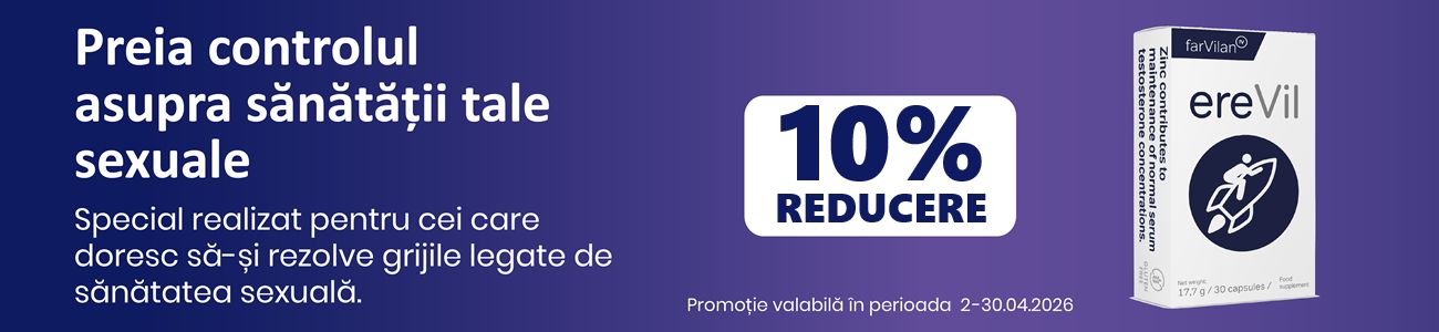 Erevil 10% Reducere Aprilie