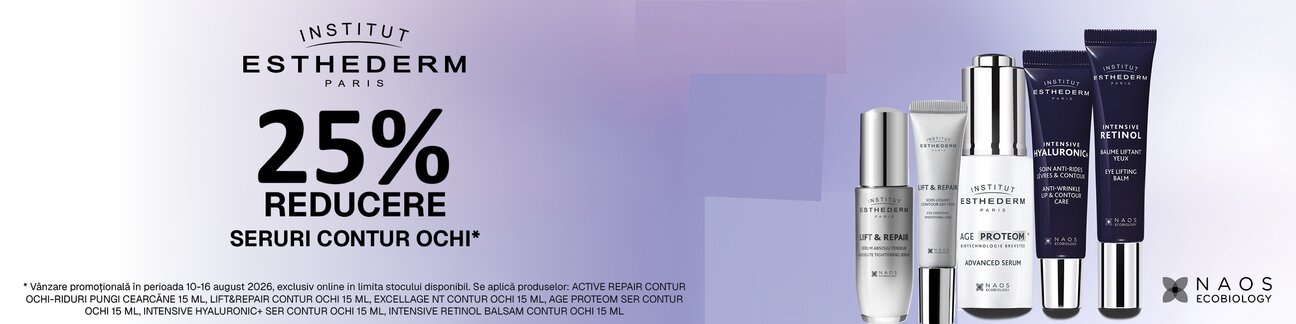 Esthederm 25% Reducere August