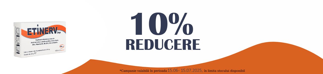 Etinerv 10% Reducere Iunie-Iulie