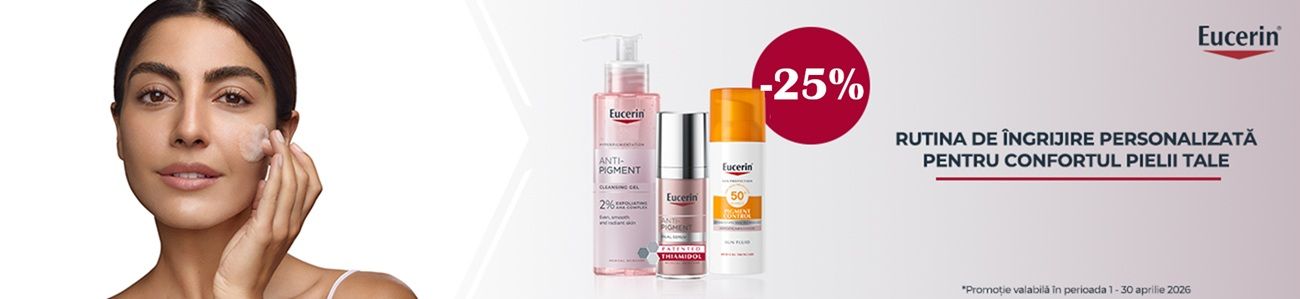 Eucerin 25% Reducere Aprilie