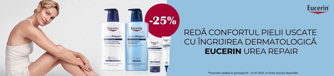 Eucerin 25% Reducere Iulie Infomativa