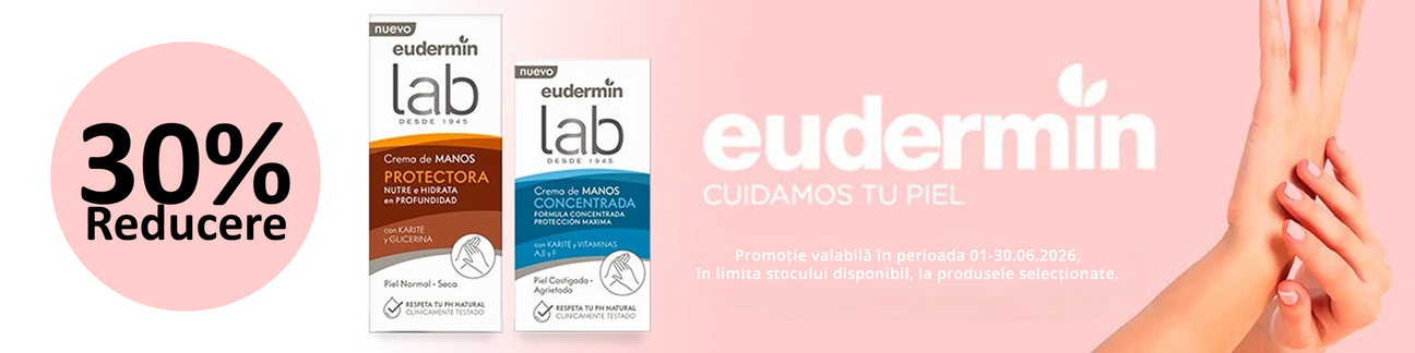 Eudermin 30% Reducere Iunie