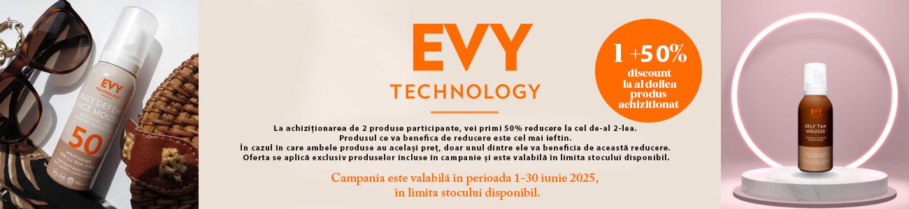 Evy Technology 1+50% Reducere la al 2-lea Zorii Reducerilor