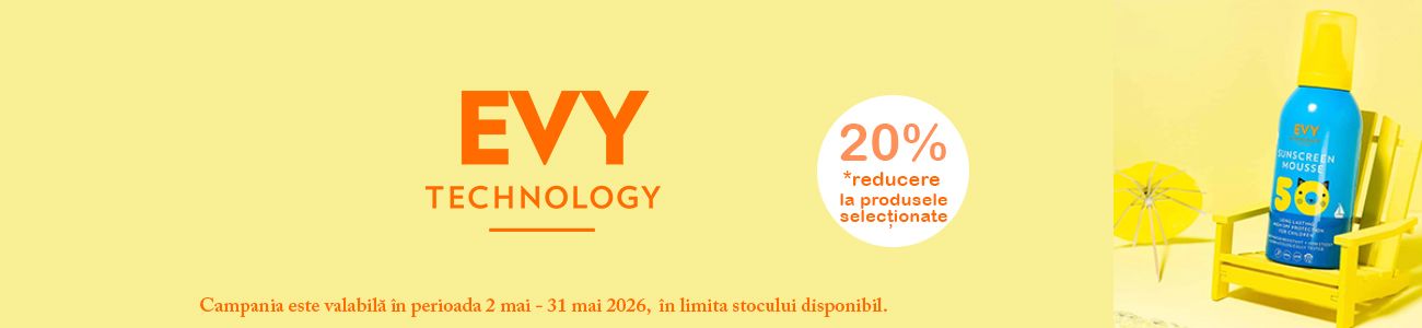 Evy Technology 20% Reducere Mai