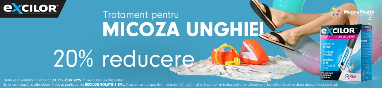 Excilor 20% Reducere Iulie