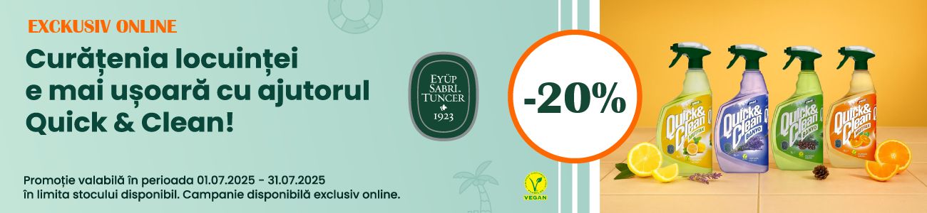 Eyup Quick & Clean 20% Reducere Iulie - Exclusiv Online
