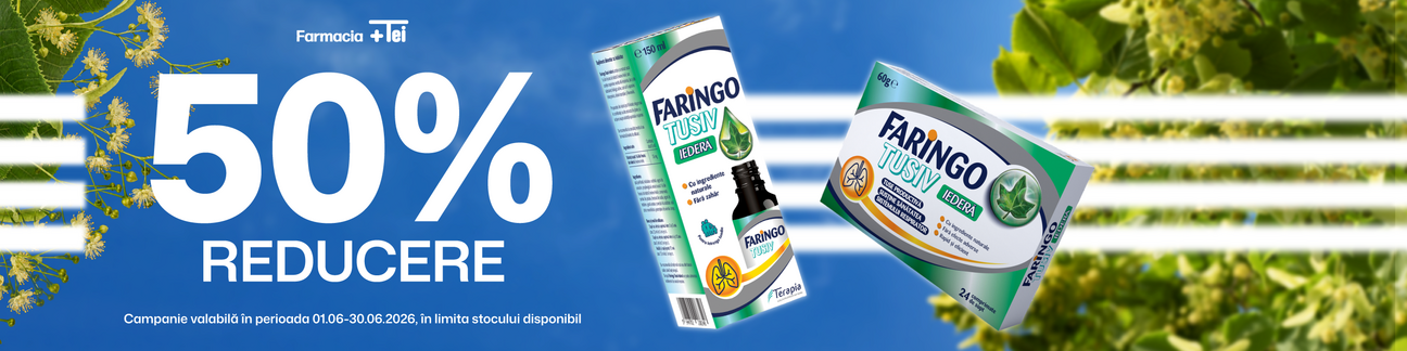 Faringo 50% Reducere Iunie