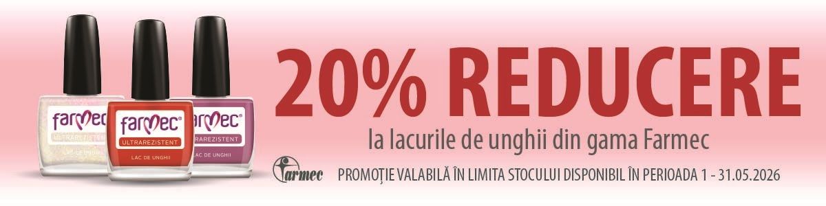 Farmec Unghii 20% Reducere Mai