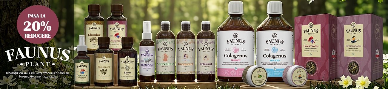 Faunus Pana la 20% Reducere Aprilie