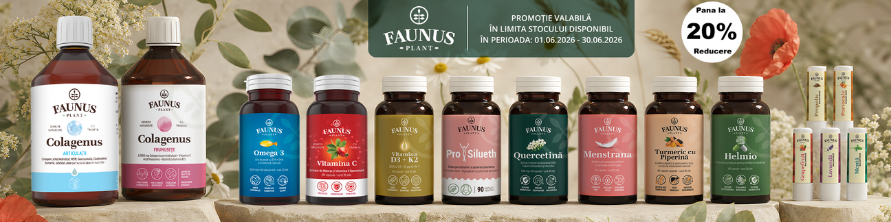 Faunus Pana la 20% Reducere Iunie