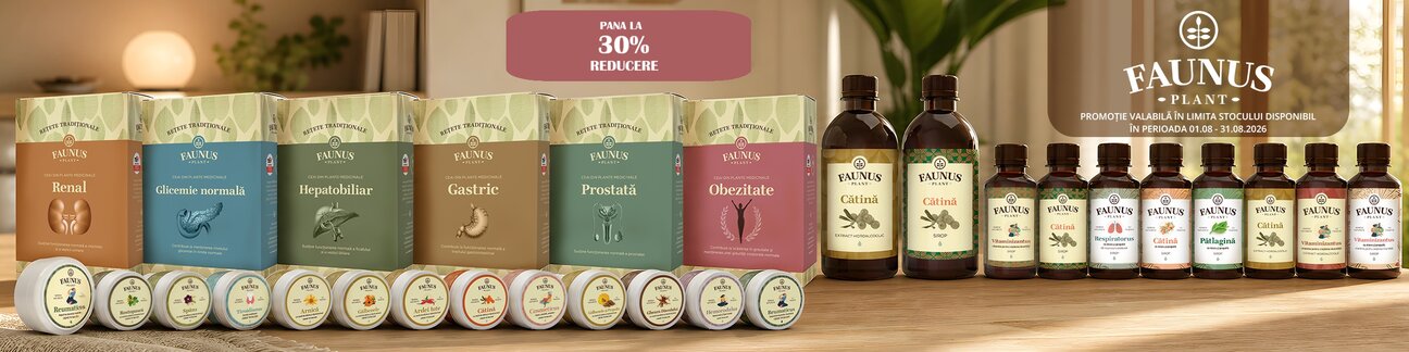 Faunus Plant Pana la 30% Reducere August