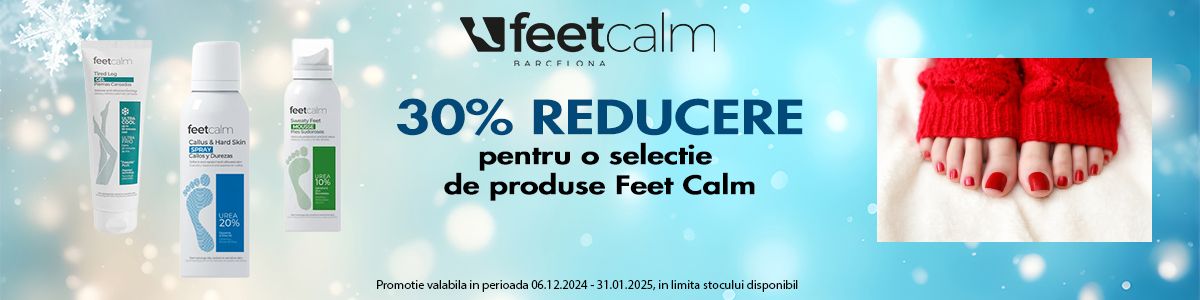 Feet Calm 30% Reducere Decembrie-Ianuarie