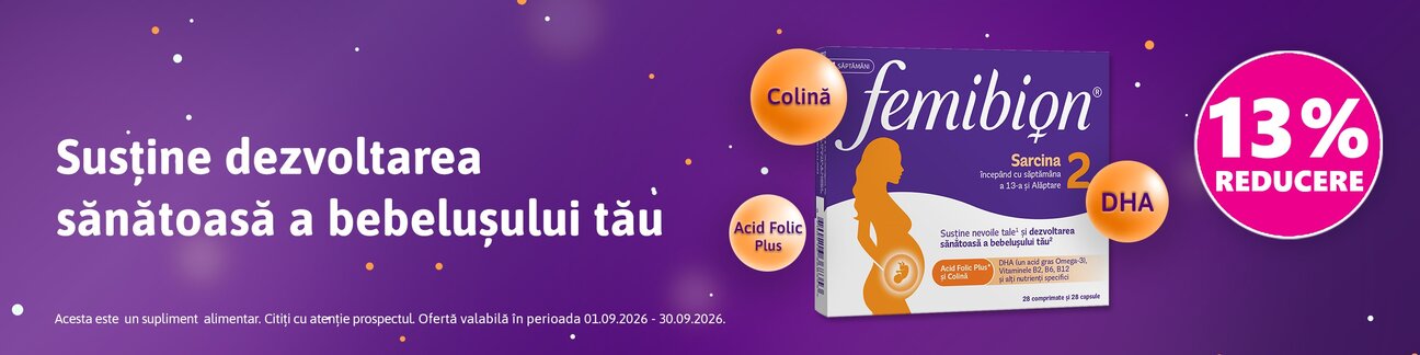 Femibion 13% Reducere Septembrie