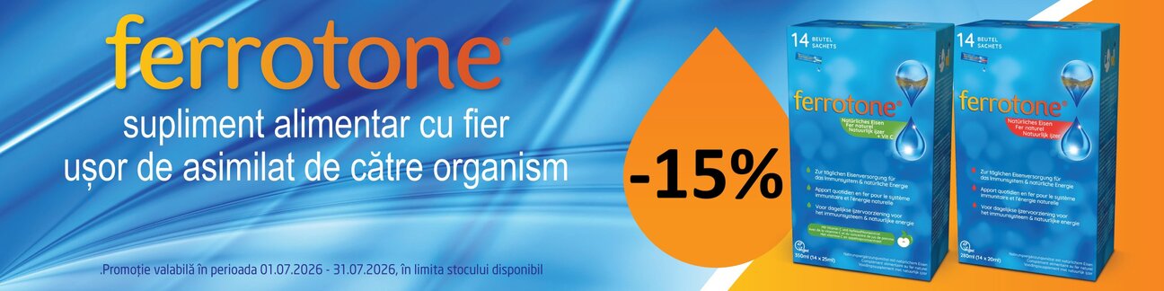 Ferrotone 15% Reducere Iulie