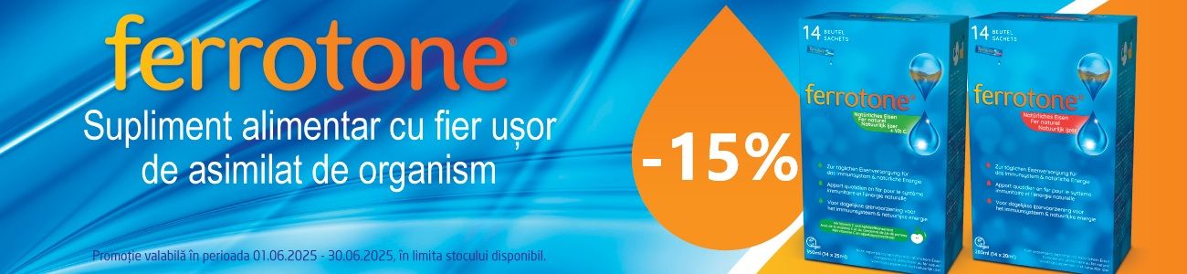 Ferrotone 15% Reducere Iunie