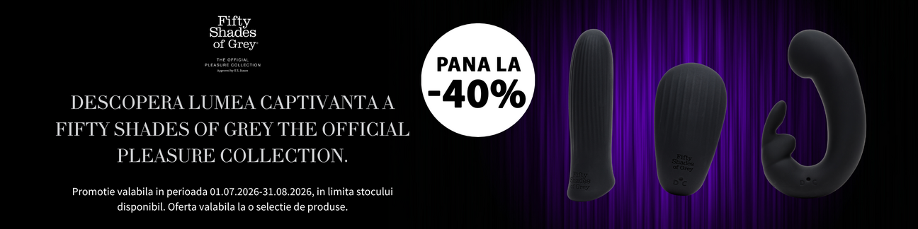 Fifty Shades Of Grey Pana la 40% Reducere Iulie-August Exclusiv Online