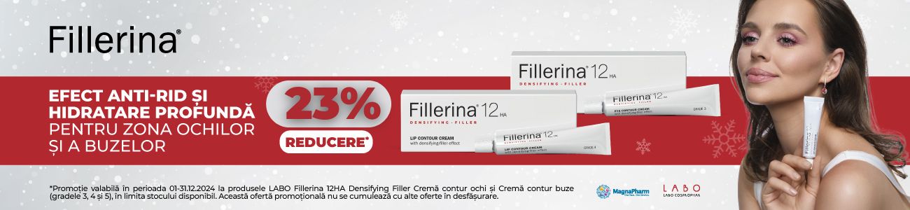 Fillerina 23% Reducere Decembrie 