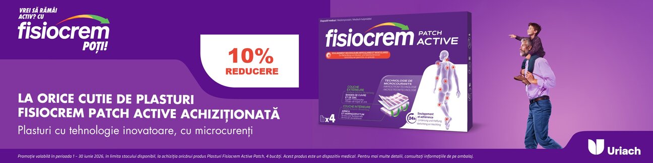 Fisiocream 10% Reducere Iunie
