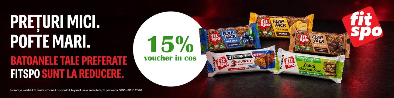 FitSpo 15% Voucher in cos Octombrie