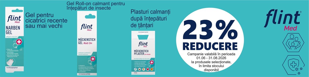 Flint Med 23% Reducere Iunie-August