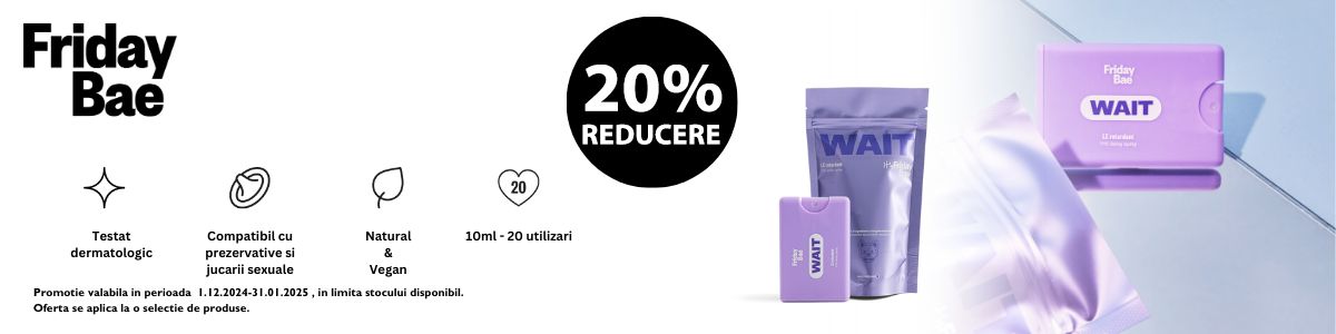 Friday Bae 20% Reducere Decembrie-Ianuarie