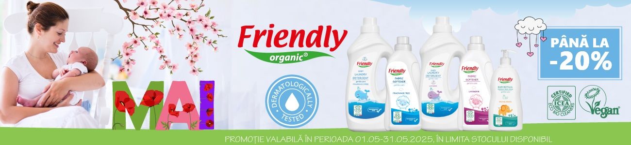 Friendly Pana la 20% Reducere Mai