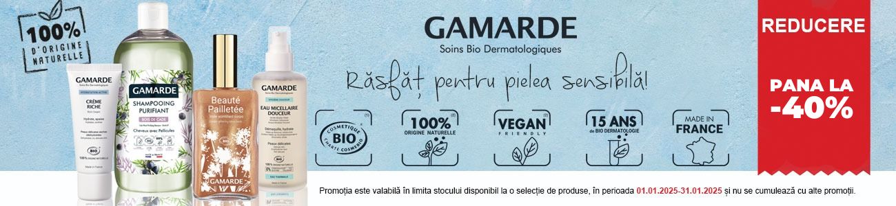 Gamarde Pana La 40% Reducere Ianuarie 