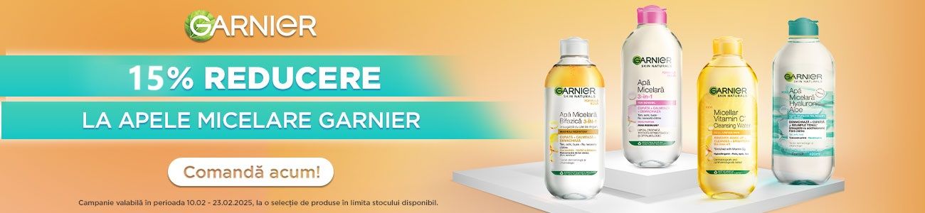 Garnier 15% Reducere V-Day