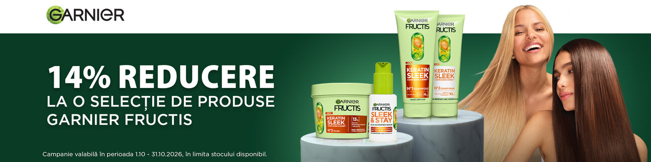 Garnier Fructis 14% Reducere Octombrie