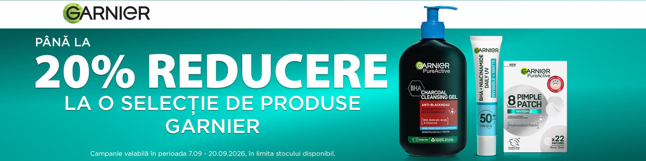Garnier Pana la 20% Reducere Septembrie
