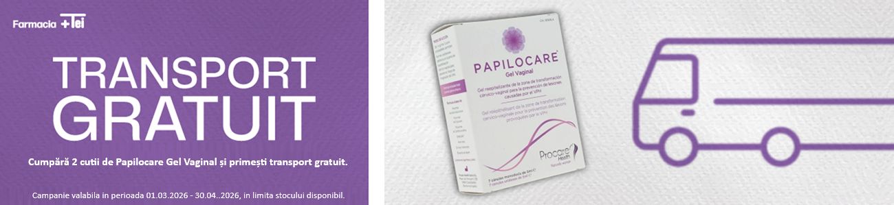 Gedeon Papilocare Gel Transport Gratuit Martie-Aprilie