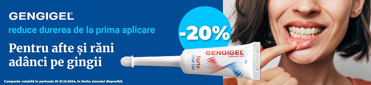 Gengigel 20% Reducere Decembrie