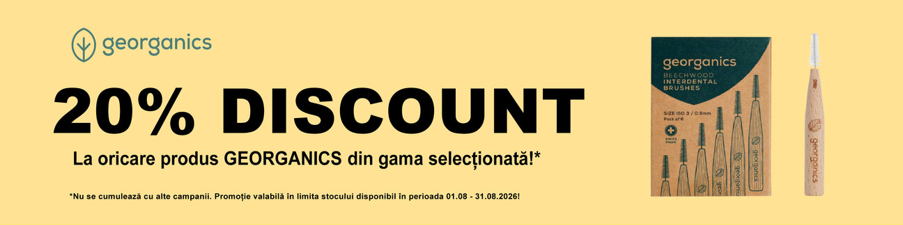 Georganics 20% Reducere August