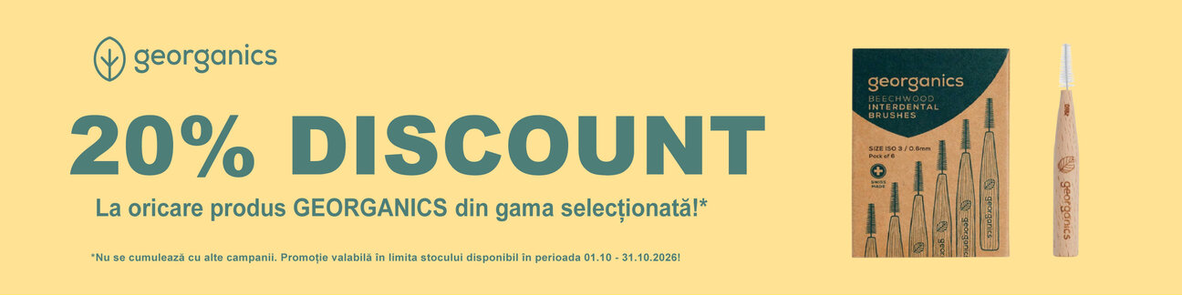 Georganics 20% Reducere Octombrie
