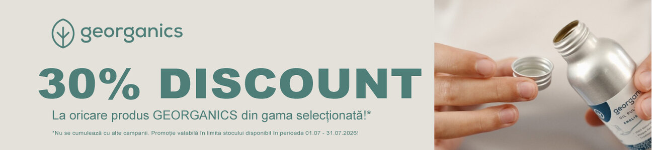 Georganics 30% Reducere Zorii Reducerilor
