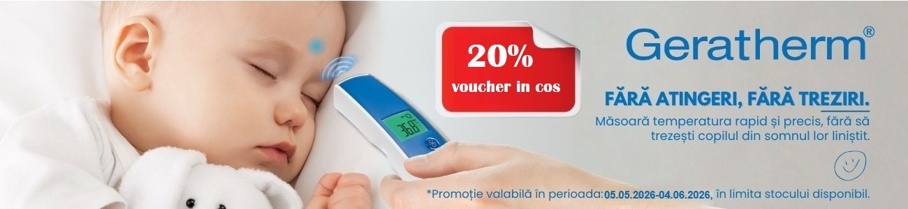 Geratherm 20% Voucher in cos Mai-Iunie