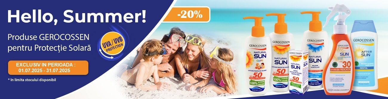 Gerocossen 20% Reducere Iulie