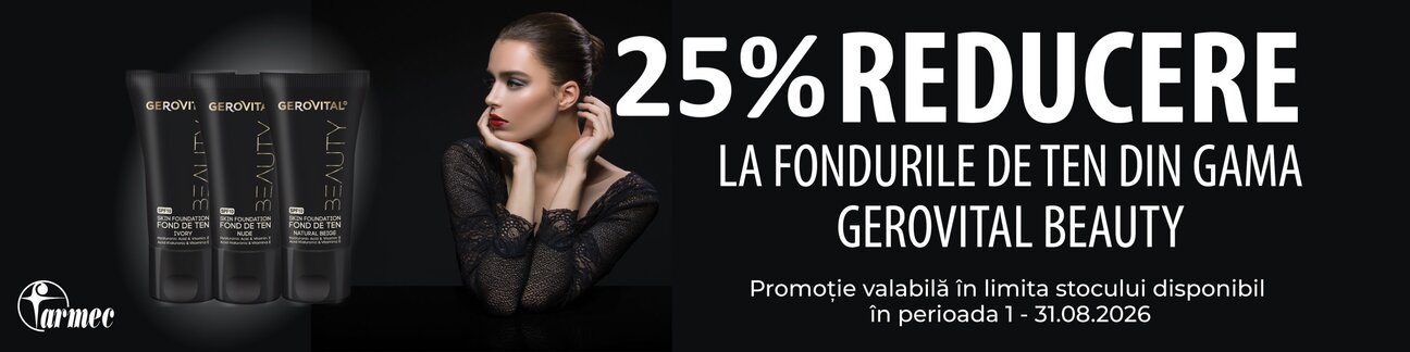 Gerovital Beauty 25% Reducere August